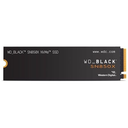 estern Digital WDS400T2X0E, SN850X NVMe 4TB, Upto 7300MB/s R, 6600MB/s W, Internal Solid State Drive