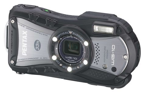 Pentax WG-10, Waterproof Digital Camera- Black
