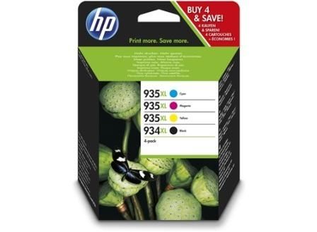 HP X4E14AE, 934XL, Ink Cartridge Multipack, Officejet Pro 6230, 6830- Original