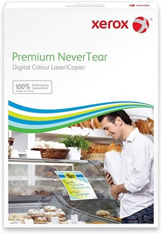 Xerox 003R92834, Premium Never Tear Luggage Tags A4 210X297mm 195Mic, Pack 100