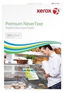 Xerox 003R98058, Premium Nevertear, A4, 210X297mm, 120Mic, 100Pk