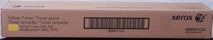 Xerox 006R01522, Toner Cartridge Metered Yellow, Color 550, 560- Original