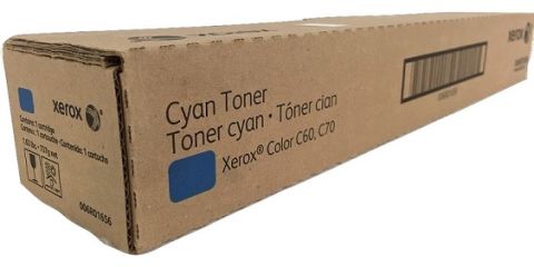 Xerox 006R01656, Toner Cartridge Cyan, Color C60, C70- Original