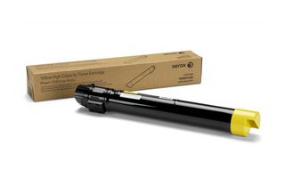 Xerox 106R01445, Toner Cartridge HC Yellow, Phaser 7500- Original