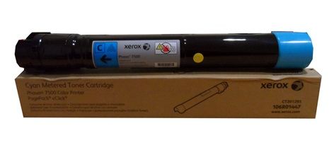 Xerox 106R01447, Metered Toner Cyan, Phaser 7500- Original