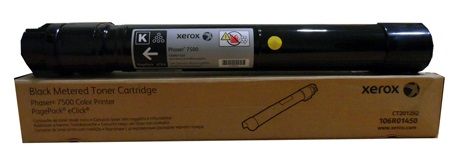Xerox 106R01450, Metered Toner Black, Phaser 7500- Original 