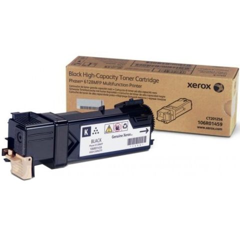 Xerox 106R01459, Toner Cartridge Black, Phaser 6128- Original