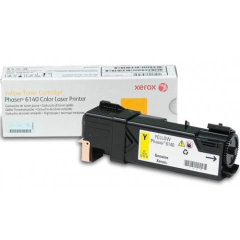 Xerox 106R01483, Toner Cartridge Yellow, Phaser 6140- Original