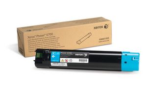 Xerox 106R01503, Toner Cartridge Cyan, Phaser 6700- Original