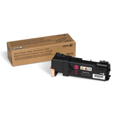 Xerox 106R01592, Toner Cartridge Magenta, Phaser 6500, WorkCentre 6505- Original