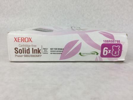 Xerox 108R00798, Metered Solid Ink Magenta x 6 pack, Phaser 8860- Original
