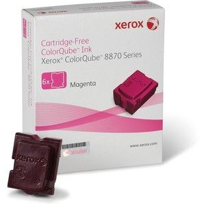 Xerox 108R00955 Solid Ink Sticks, ColorQube 8870 - 6X Magenta Genuine