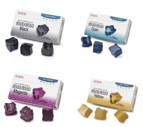 Xerox Phaser 8500, 8550 Solid Ink Sticks - Value Pack Genuine