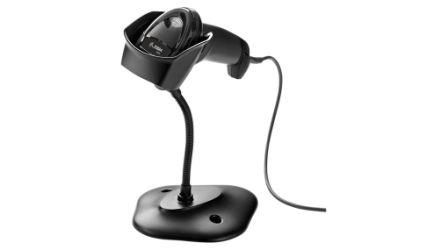 Zebra DS2208-SR7U2100SGW, SR, 1D/2D, 645nm, Roll 0-360°, Skew ± 65°, Pitch ± 65°, IP42, 161.6g, Black, Wired, USB/RS-232/RS-485/Keyboard Wedge
